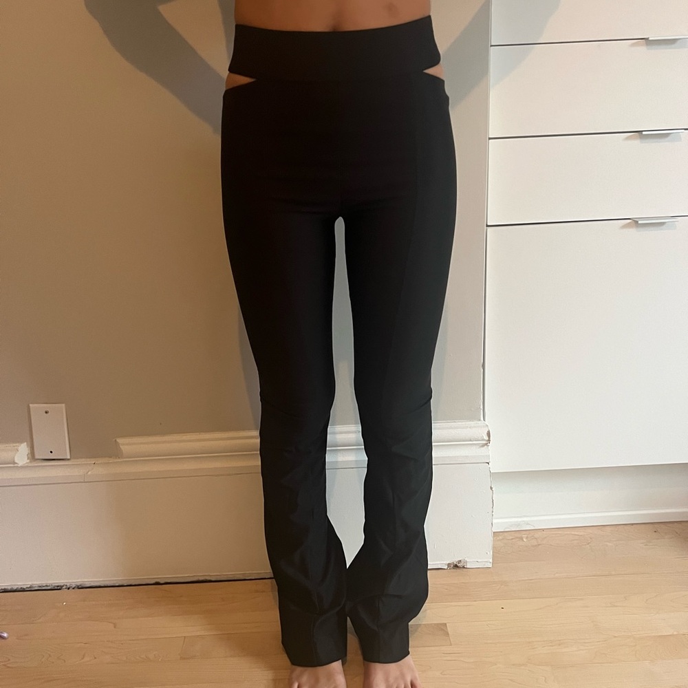 Zara Flared pants with cutouts